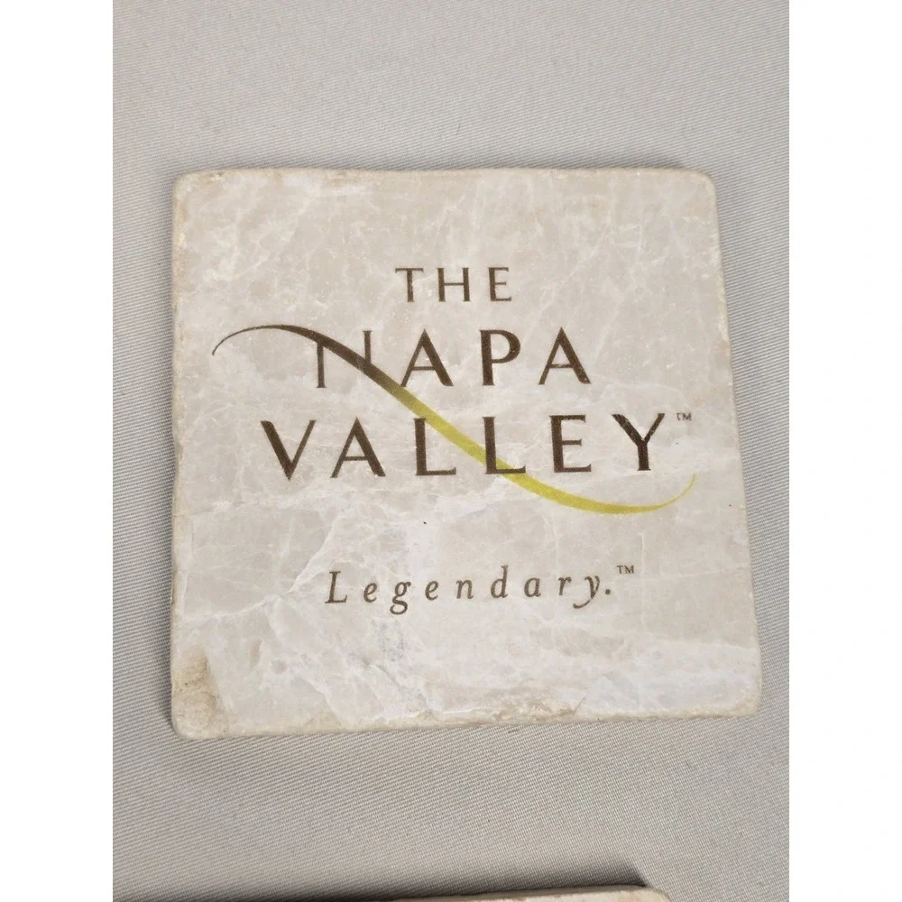 Stone Coasters Set Wine Set Of 4 Napa Valley Gundlach Sonoma